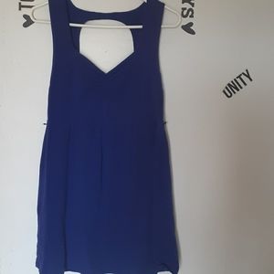 2/25 Navy Blue Mini Dress - Forever 21 l/g